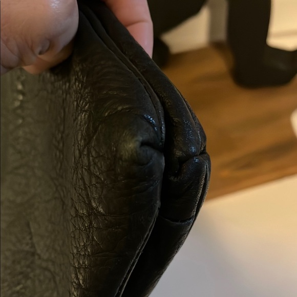 Margot Black Leather Crossbody Bag - pre-loved - Picture 11 of 11